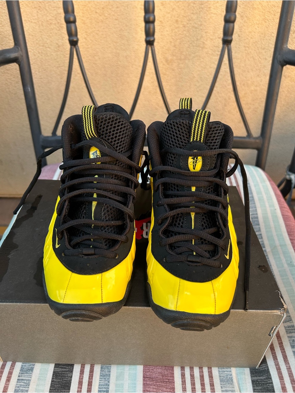 Nike Kids Black and Yellow Toddler Sneakers